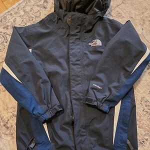 The North Face Blue and Black Jacket